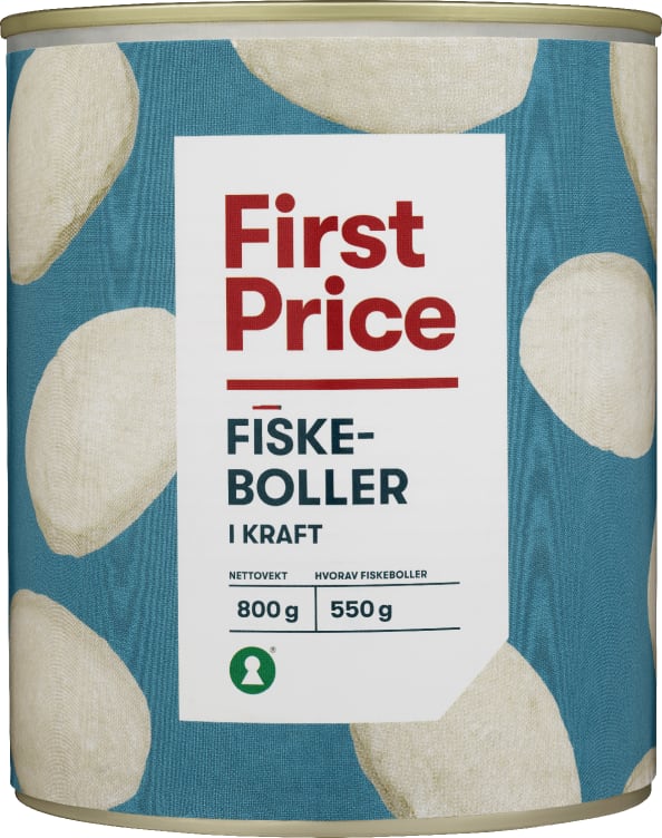 Fiskeboller i Kraft 800g First Price