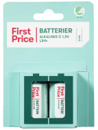 Batterier Lr14 1,5v 2pk First Price