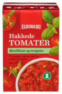 Tomater Hakkede m/Urter 390g Eldorado
