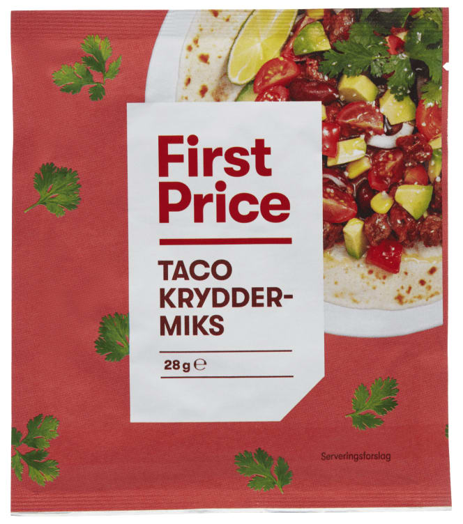 Taco Kryddermix 28g First Price
