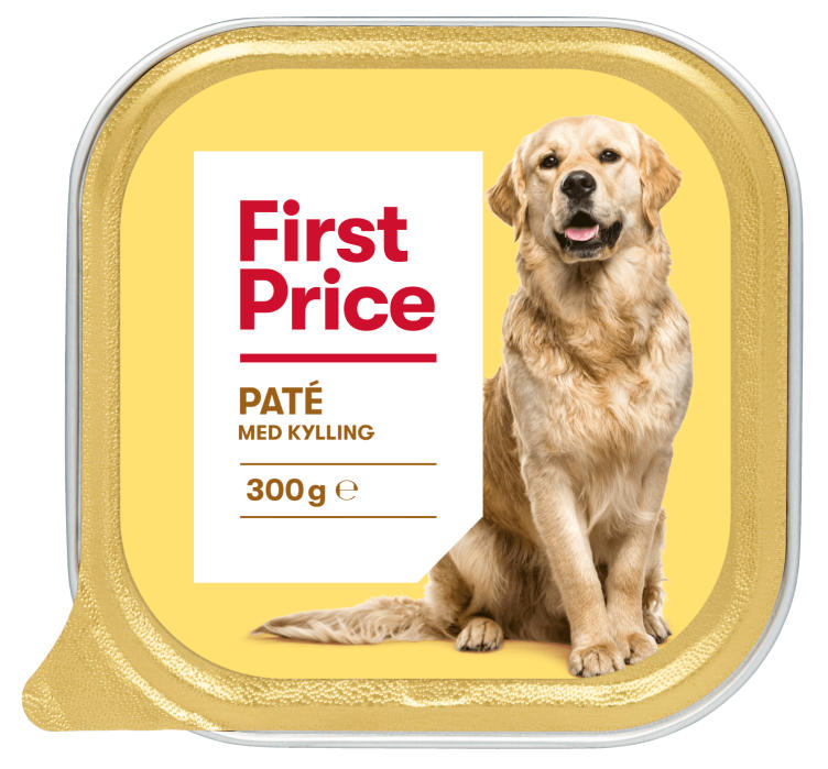 Våtfor til Hund Paté med Fjærkre 300g First Price
