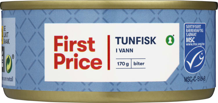 Tunfisk i Vann Msc 170g First Price