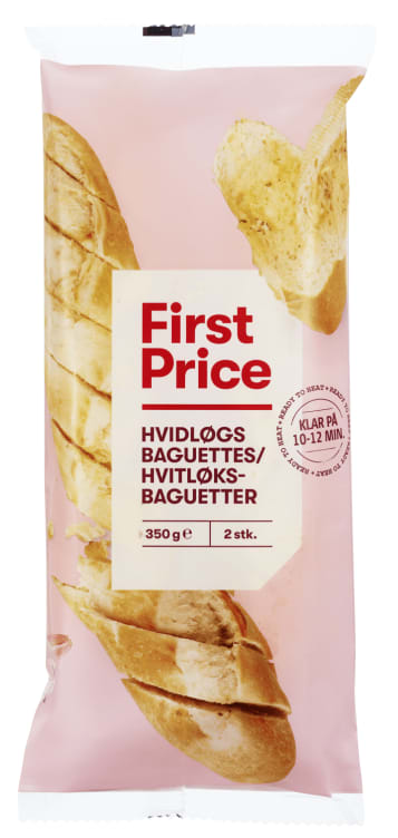 Hvitløksbaguetter 2pk 350g