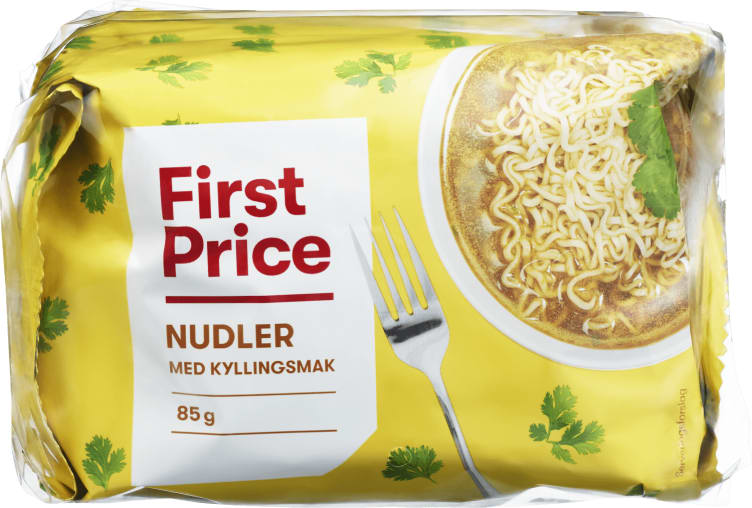Nudler Kyllingsmak 5x85g First Price