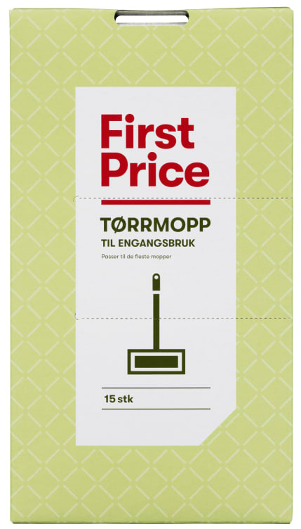 Tørrmopp 15stk First Price