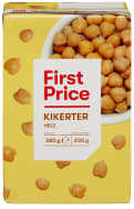 Kikerter 380g First Price