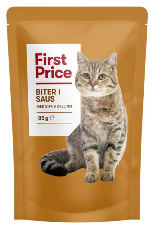 Våtfor til Katt Kylling&Okse 85g First Price