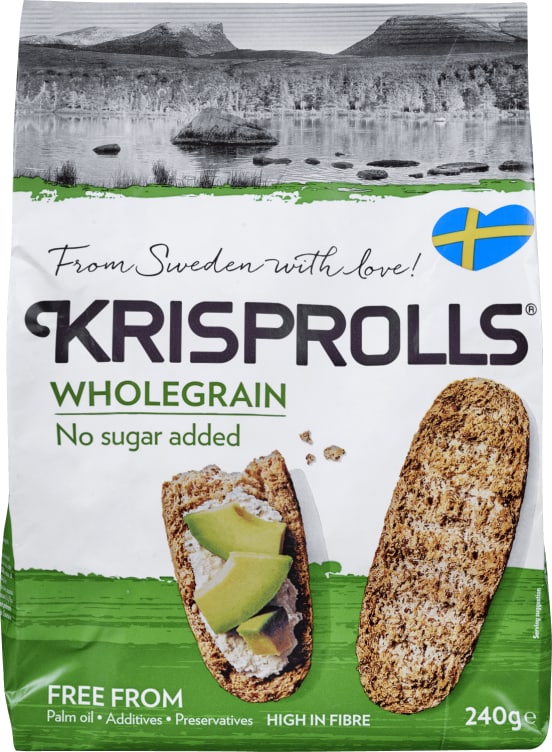 Krisprolls Fullkorn 240g Pågen