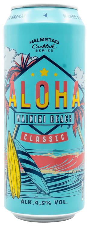 Halmstad Cocktail Aloha 0,5l boks