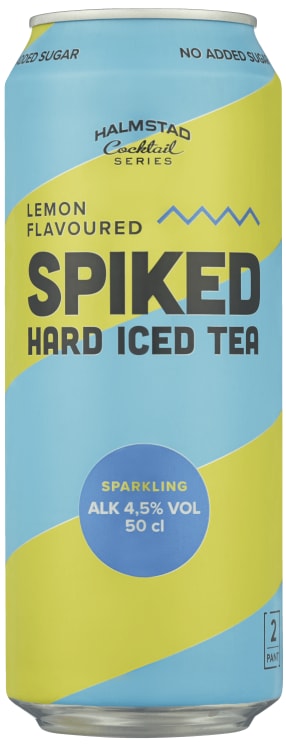 Halmstad Spiked Hard Iced Tea Lemon 0,5l boks