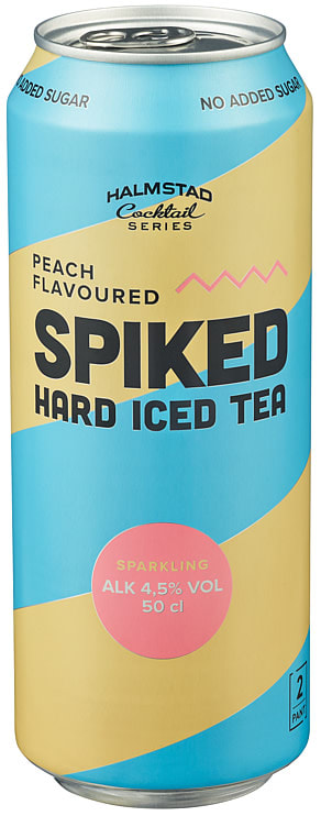 Halmstad Spiked Hard Iced Tea Peach 0,5L
