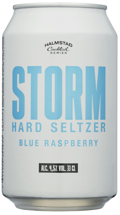 Storm Hard Seltzer Blue Raspberry 0,33l boks