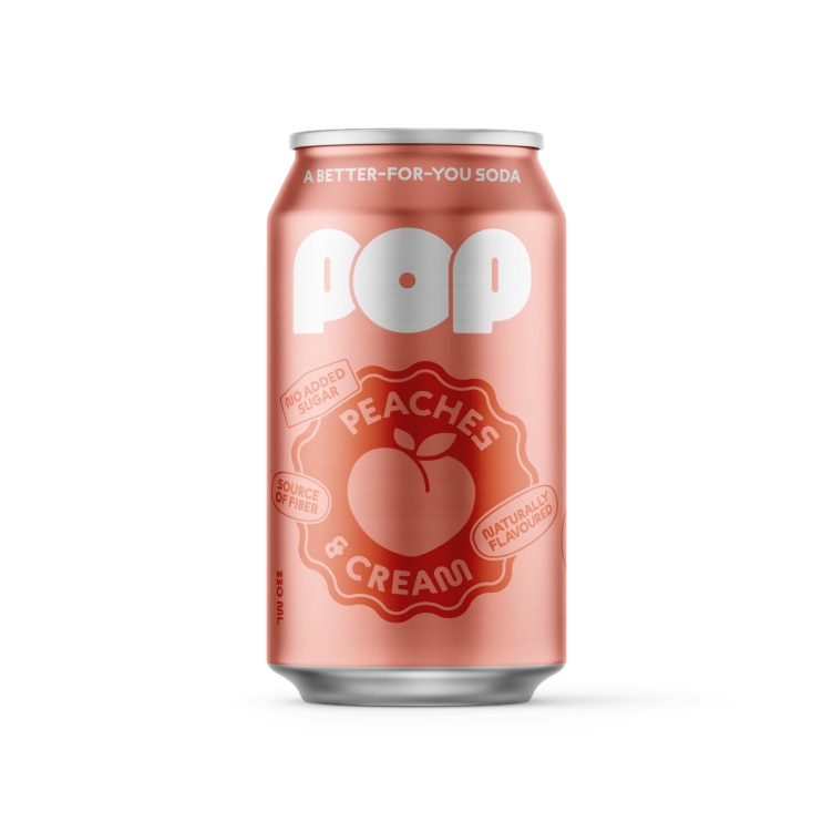 Pop Peaches&Cream 0,33l boks
