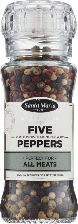 Bilde av Five Peppers m/Kvern 60g St.Maria