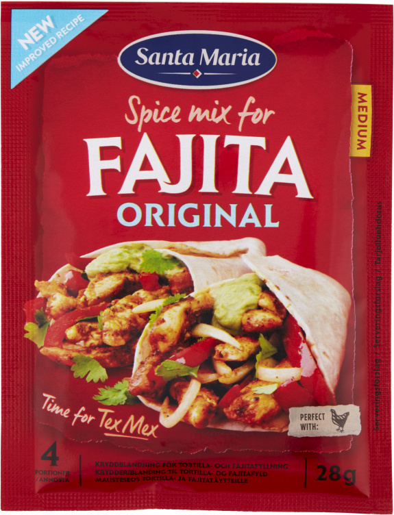Fajita Spice Mix 28g St.Maria