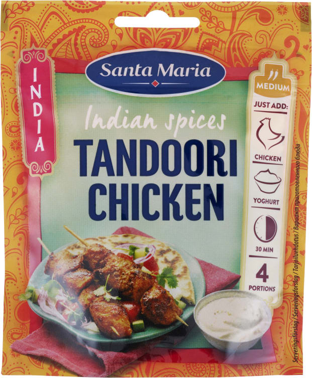 Tandoori Chicken Spice Mix 35g St.Maria