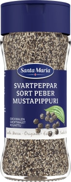 Sort Pepper Grov