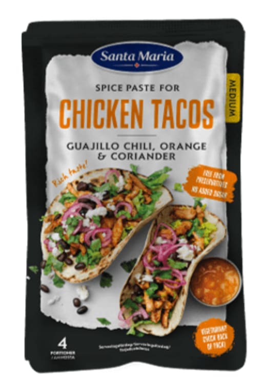 Spice Paste Chicken Tacos 100g St.Maria