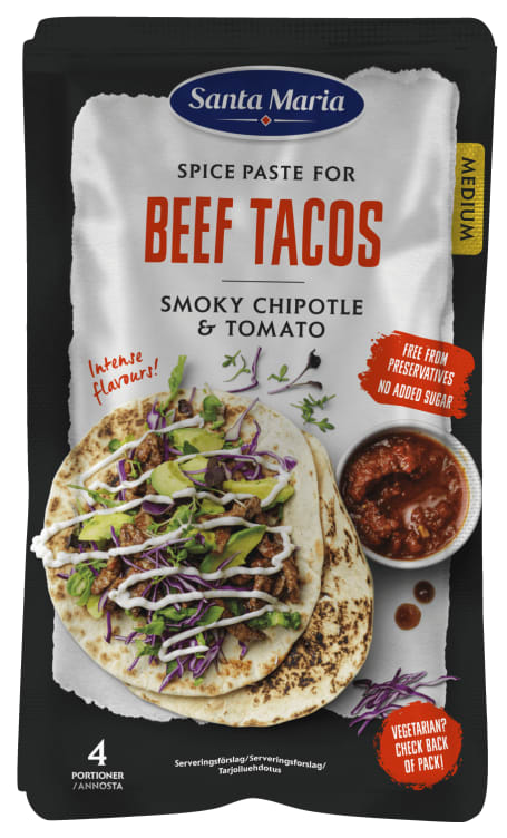 Spice Paste Beef Tacos 100g St.Maria