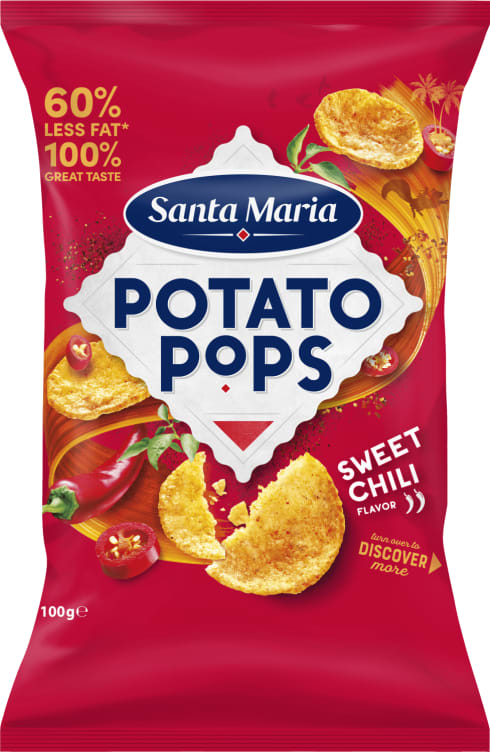 Product Image for Potato Pops Sweet Chili 100g St.Maria