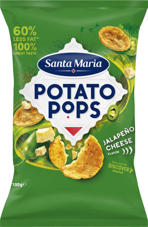 Potato Pops Jalapeno&Cheese 100g St.Maria