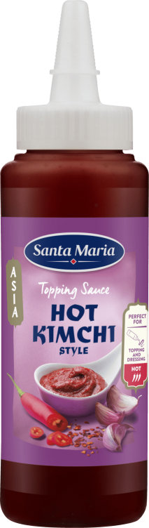 Hot Kimchi Style Topping 250ml Santa Maria