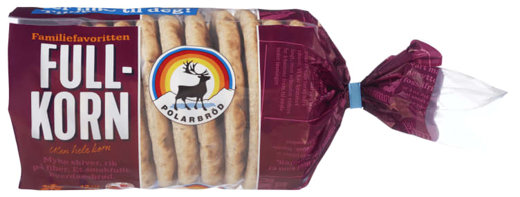 Polarbrød Fullkorn 12stk 450g