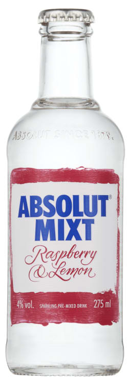 Absolut Mixt Raspberry&Lemon 275ml