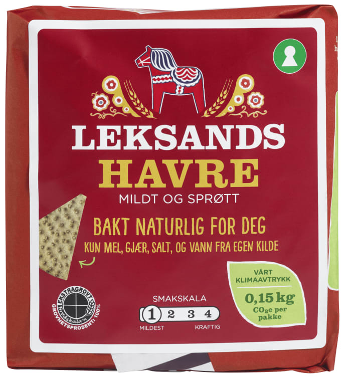 Leksands Knekke Havre 200g