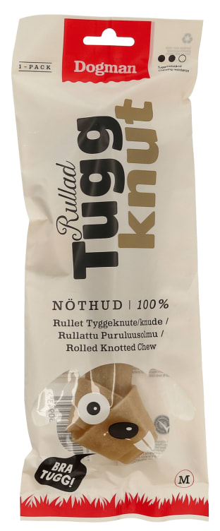 Tyggeknute Presset 95g Dogman