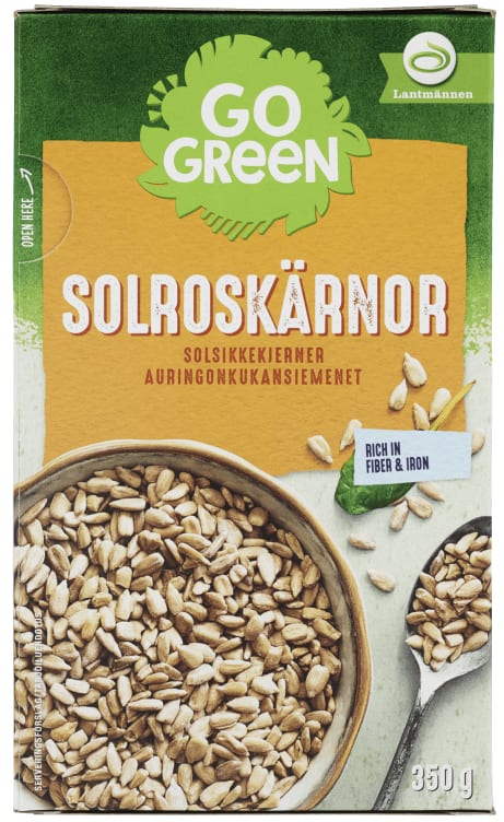 GoGreen Solsikkekjerner 350g