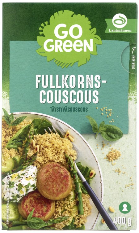 Couscous Fullkorn 400g Gogreen