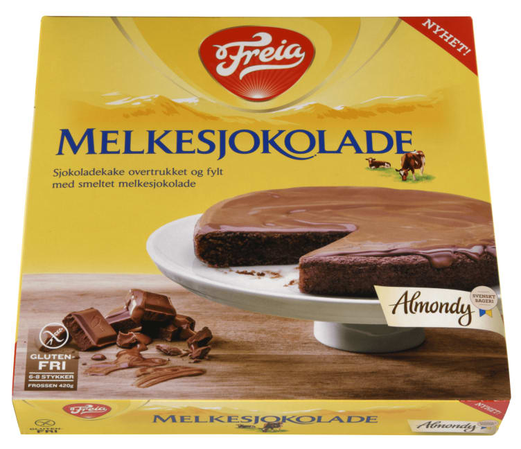 Melkesjokoladekake Freia 420g Almondy