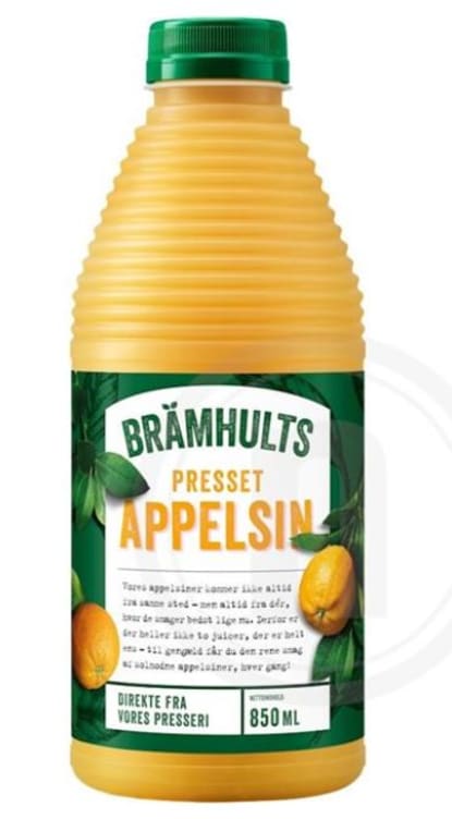 Appelsinjuice 850ml Bramhults
