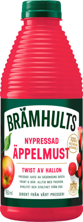 Eplemost m/Bringebær 850ml Brämhults