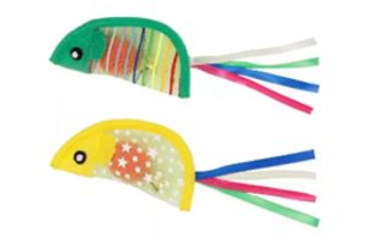 Katteleke Fisk 2farger