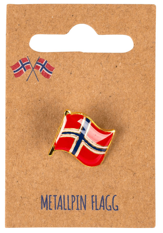 Metallpin 17.Mai Flagg 1stk