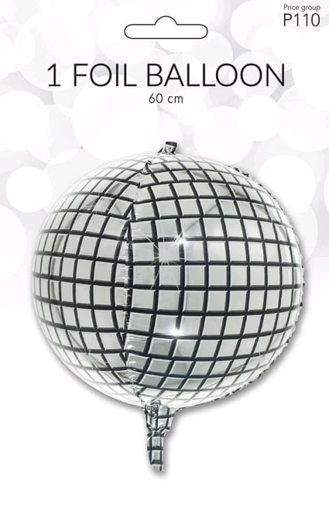 Folieballong Diskokule 60cm