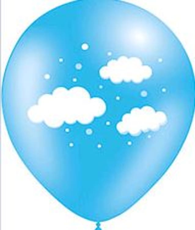 Ballonger m/Skyer 6stk