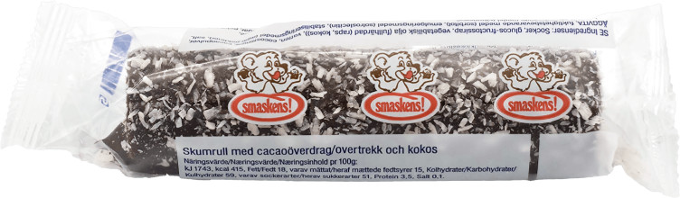 Smaskens Kokosrull 35g Stulen