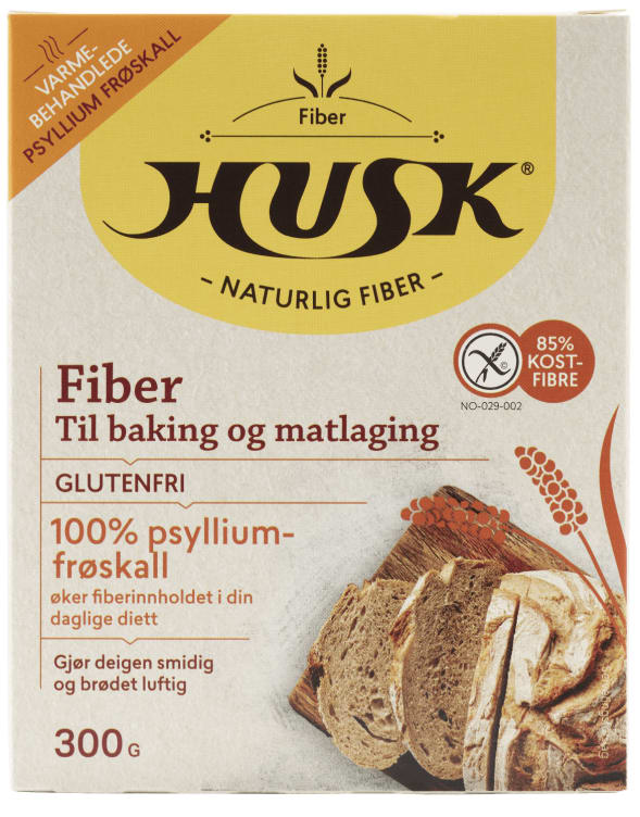 Fiberhusk Baketilsetning Glutenfri