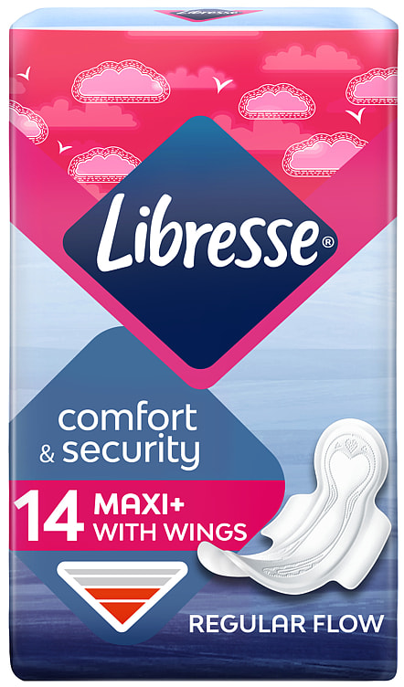 Libresse Normal Maxi Wing 14stk