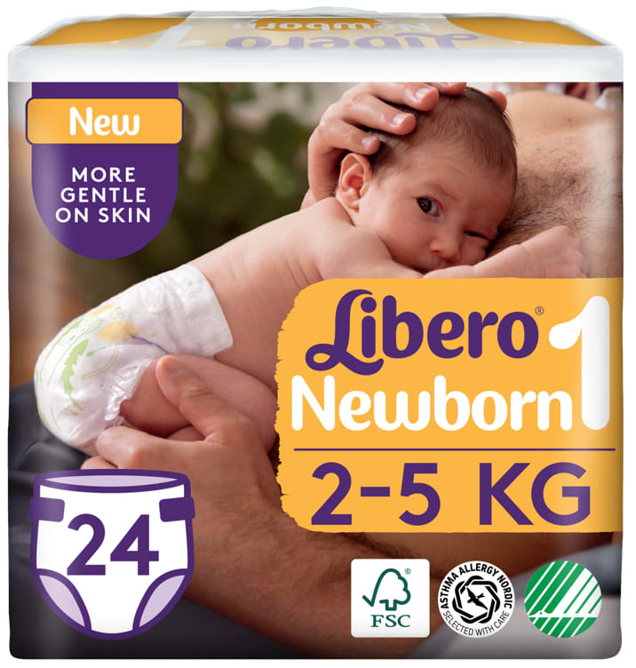 Libero Newborn Str.1 24stk