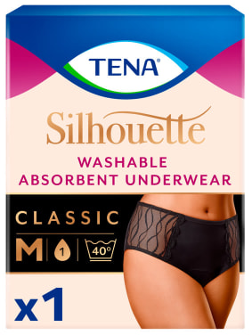 Tena Silhouette Truse Vaskbar Str M