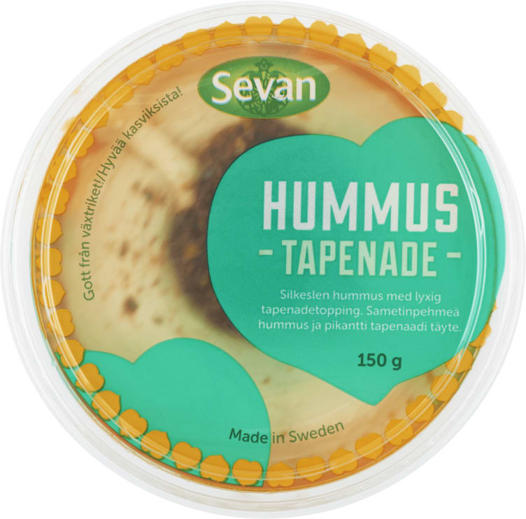 Hummus Fersk Tapenade 150g Sevan