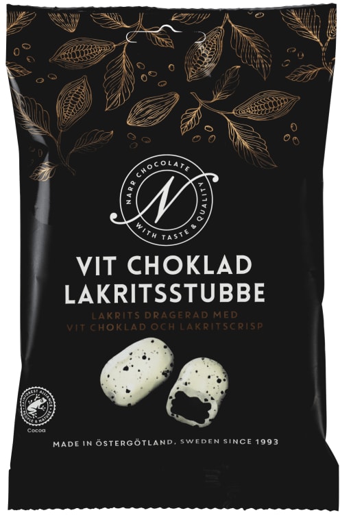 Lakris Sjokolade 120g Narr Chocolate