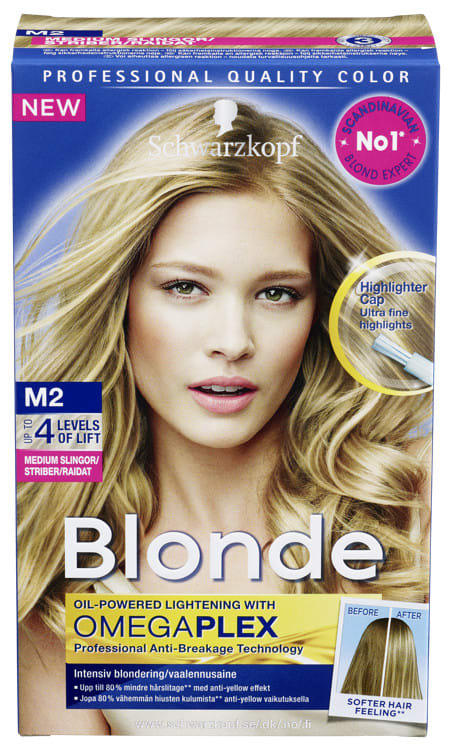 Schwarzkopf m1 blond Hair Highlights