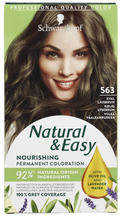 Natural & Easy 563 Sval Lysbrun