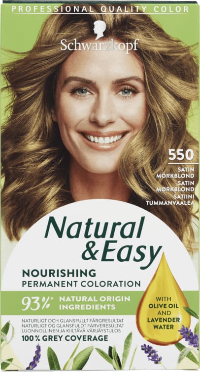 Natural & Easy 550 Mørkblond