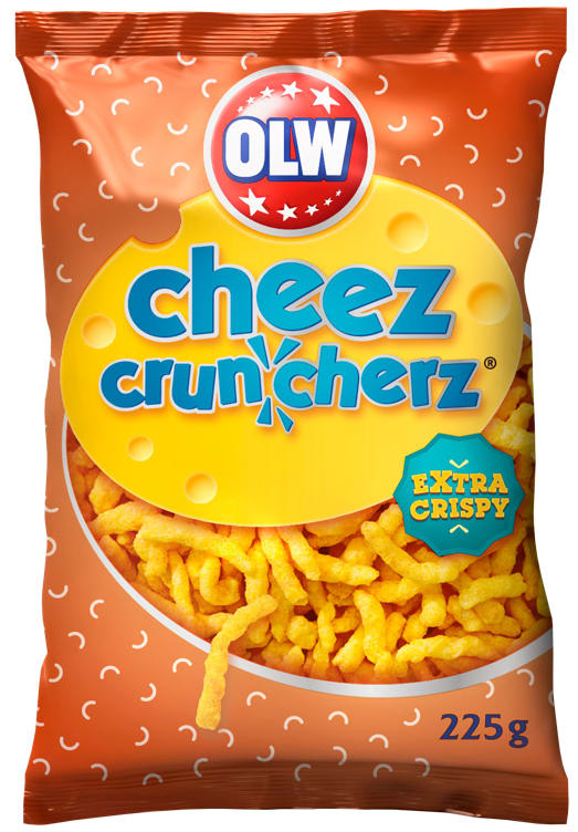 Cheez Cruncherz 225g Olw